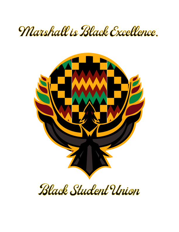 thrugood marshall high school black student union club logo