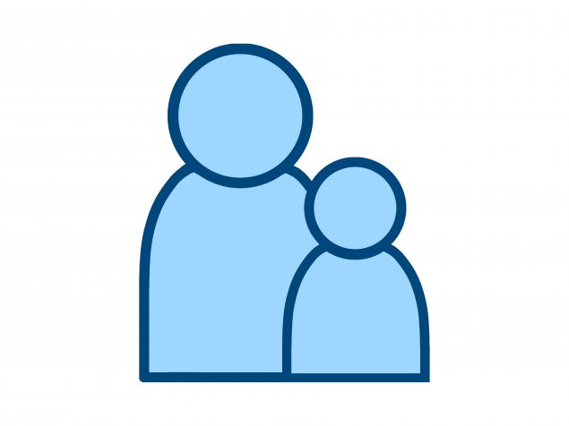 clipart of parent and student
