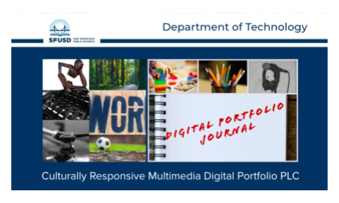 Image links to SFUSD's Digital Portfolio resources