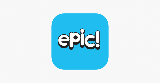 epic! digital library login button