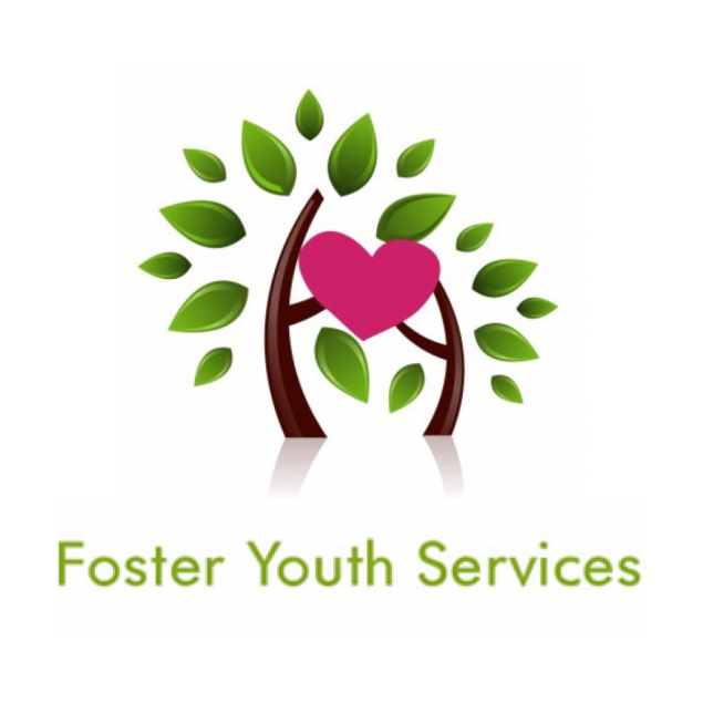 Icon of Foster Youth Services with two trees and a heart