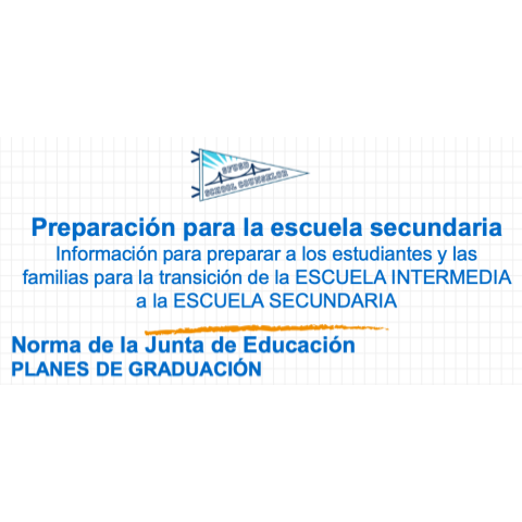 Cover of High School Readiness Brochure in Spanish