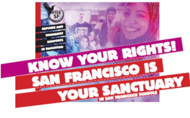 Cover of RISE Immigrant Rights book