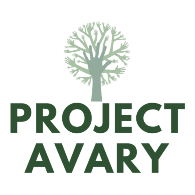 Project Avary logo with tree