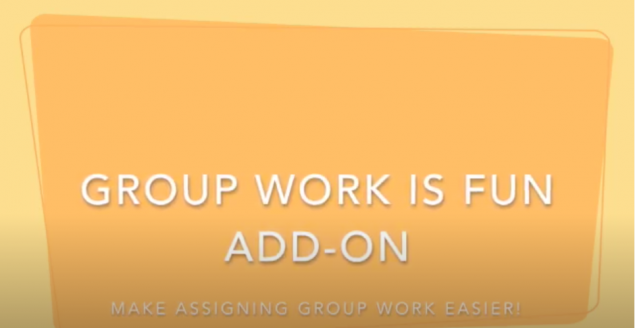 Group Work Is Fun video thumbnail