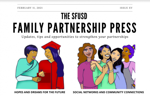 Cover page of the Family Partnership Press Issue XV