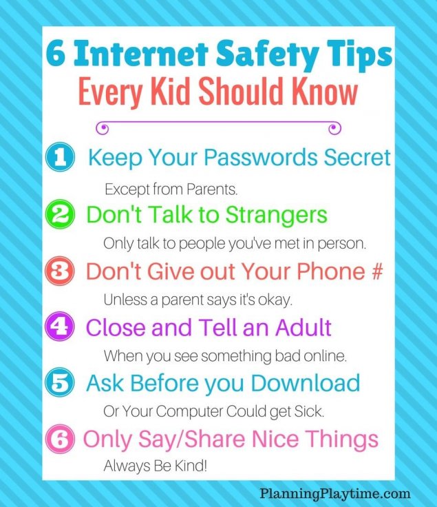 Internet Safety tips