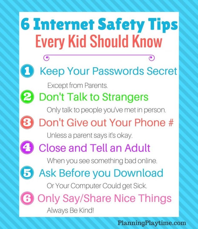Internet Safety tips