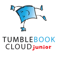 A blue book tumbling over a white background