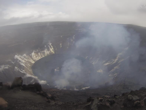 Halemaʻumaʻu, lava lake