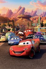 cartoon of cars from the movie cars
