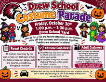 Flyer with Costume guidelines